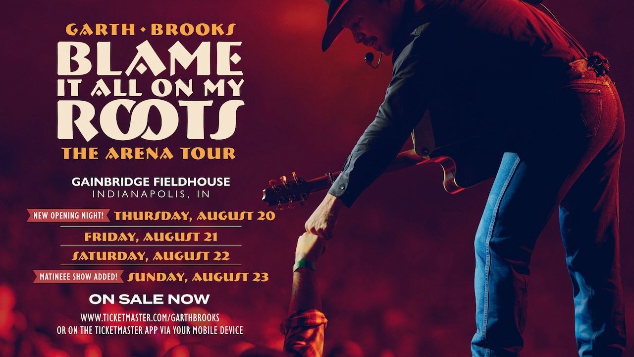 Featured image Garth Brooks adds more shows to his tour in Indianapolis