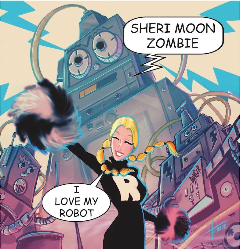Featured image Sheri Moon Zombie unveils debut single I Love My Robot Stream