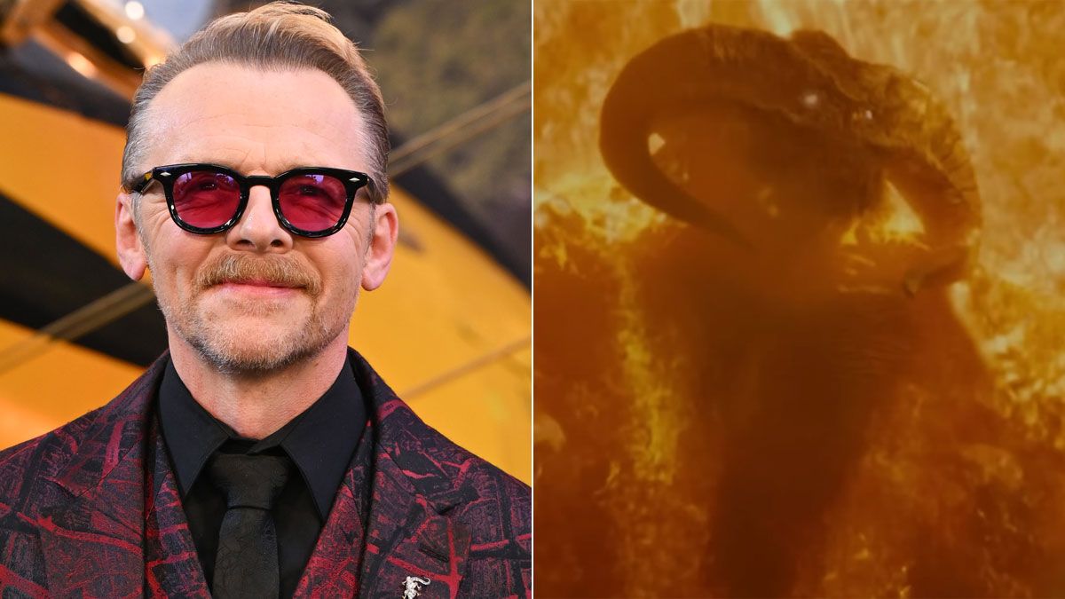 Featured image Simon Pegg voices the Balrog in LOTR Rings of Power S3