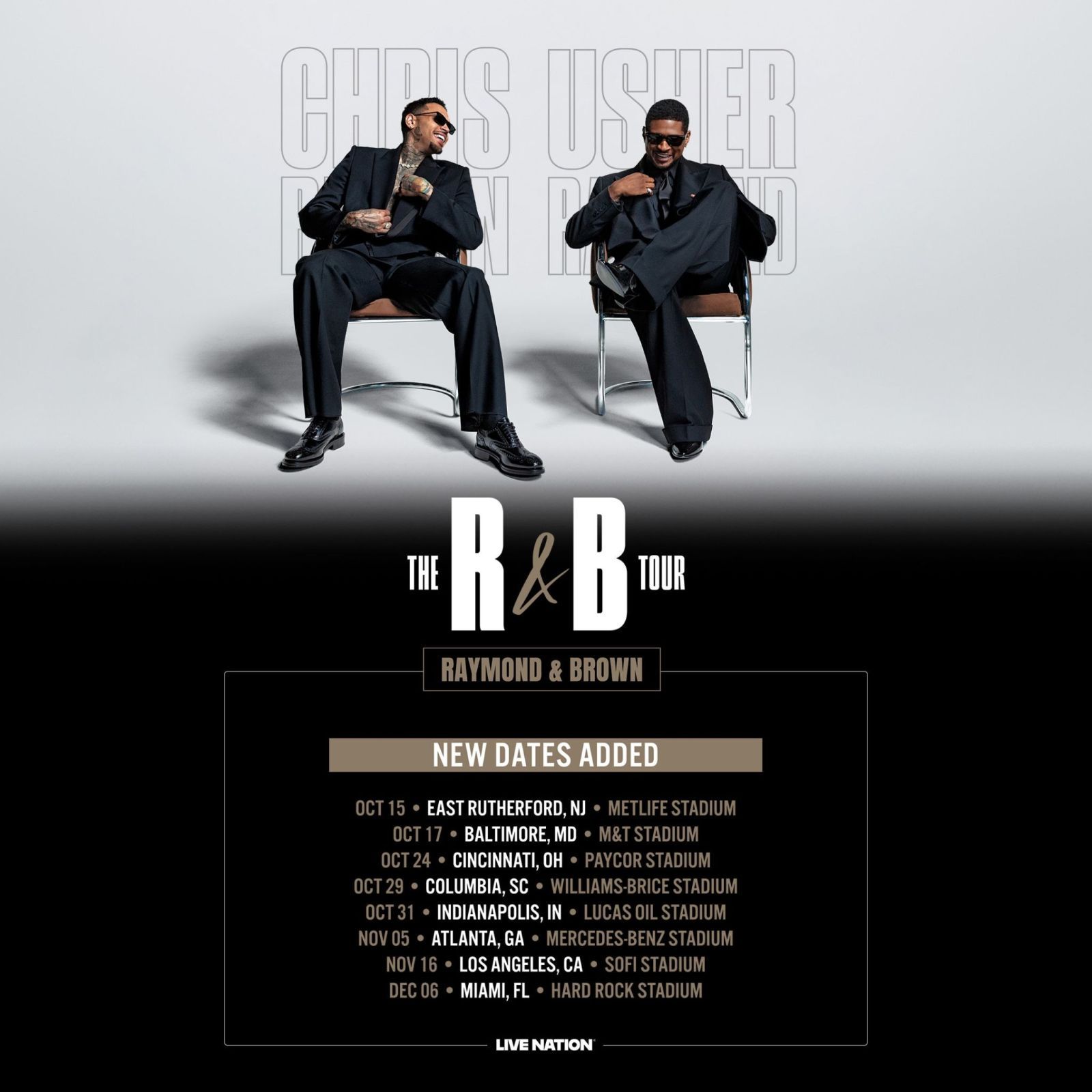Featured image Usher and Chris Brown add new dates to 2026 stadium tour