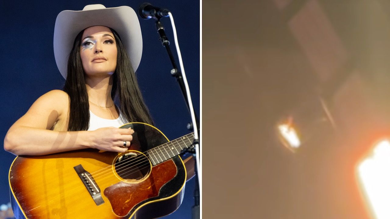 Featured image Kacey Musgraves stage caught on fire in Boston