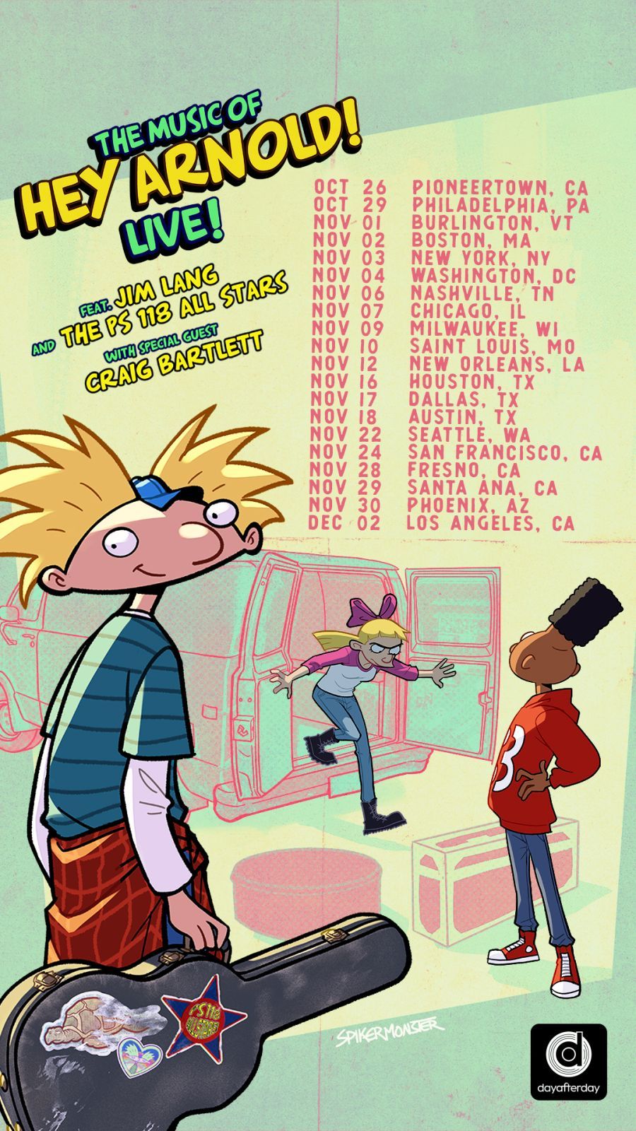 Featured image Hey Arnold Live Music Tour Announced for 30th Anniversary