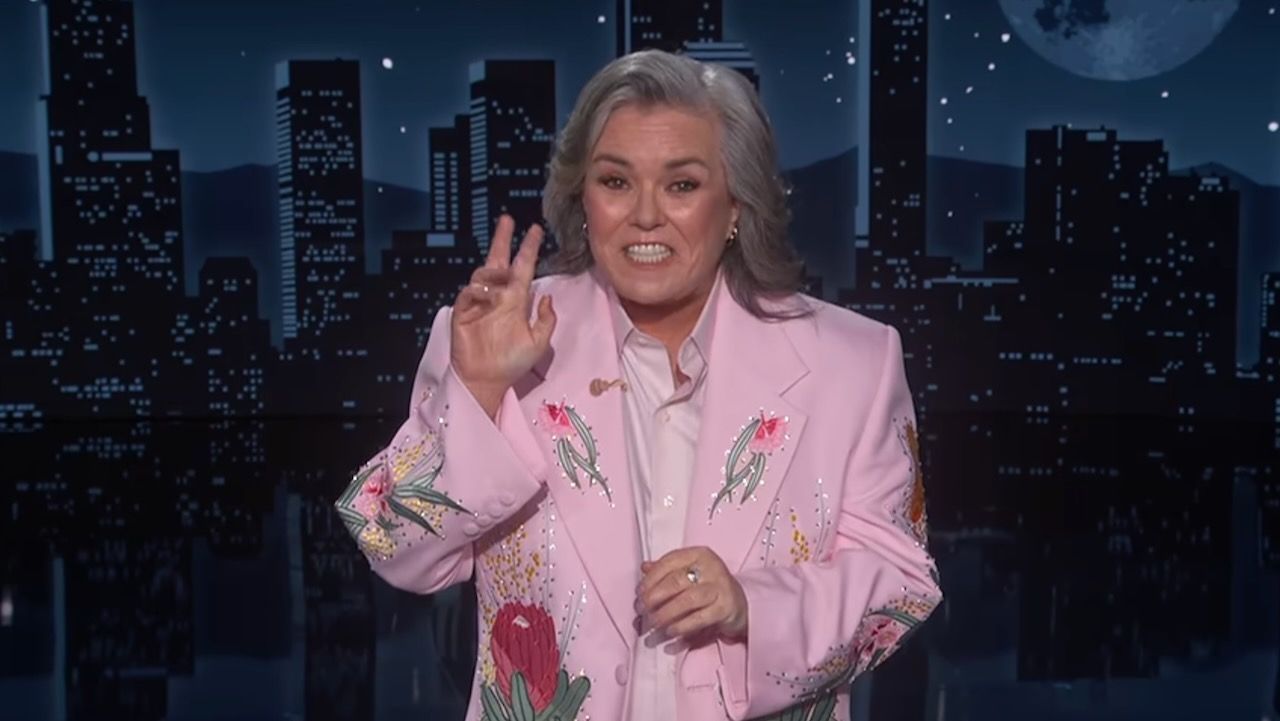 Featured image Rosie ODonnell Hosts Kimmel Run With Trump Shout Out