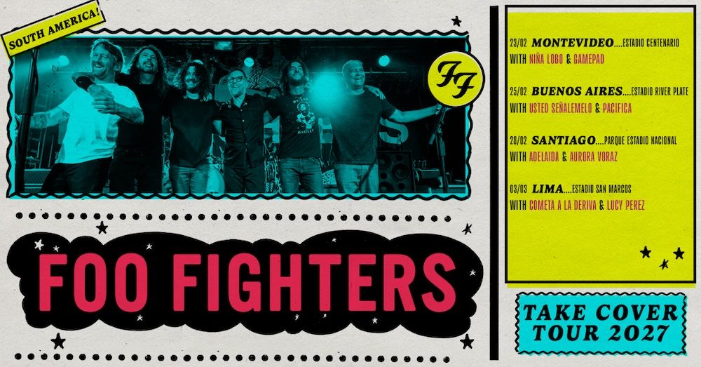 Featured image Foo Fighters announce massive 2027 South American Stadium Tour