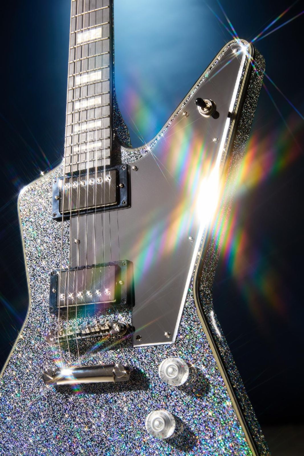 Featured image Lzzy Hale unveils holographic Explorer Classic guitar