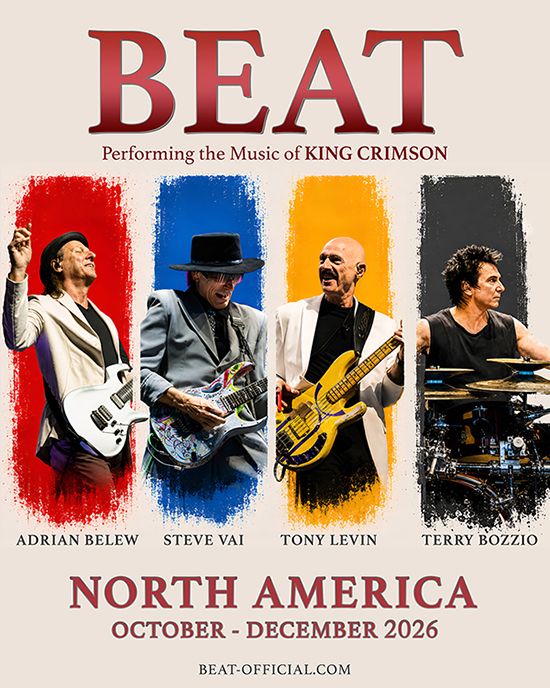 Featured image BEAT announces Fall 2026 King Crimson tribute tour