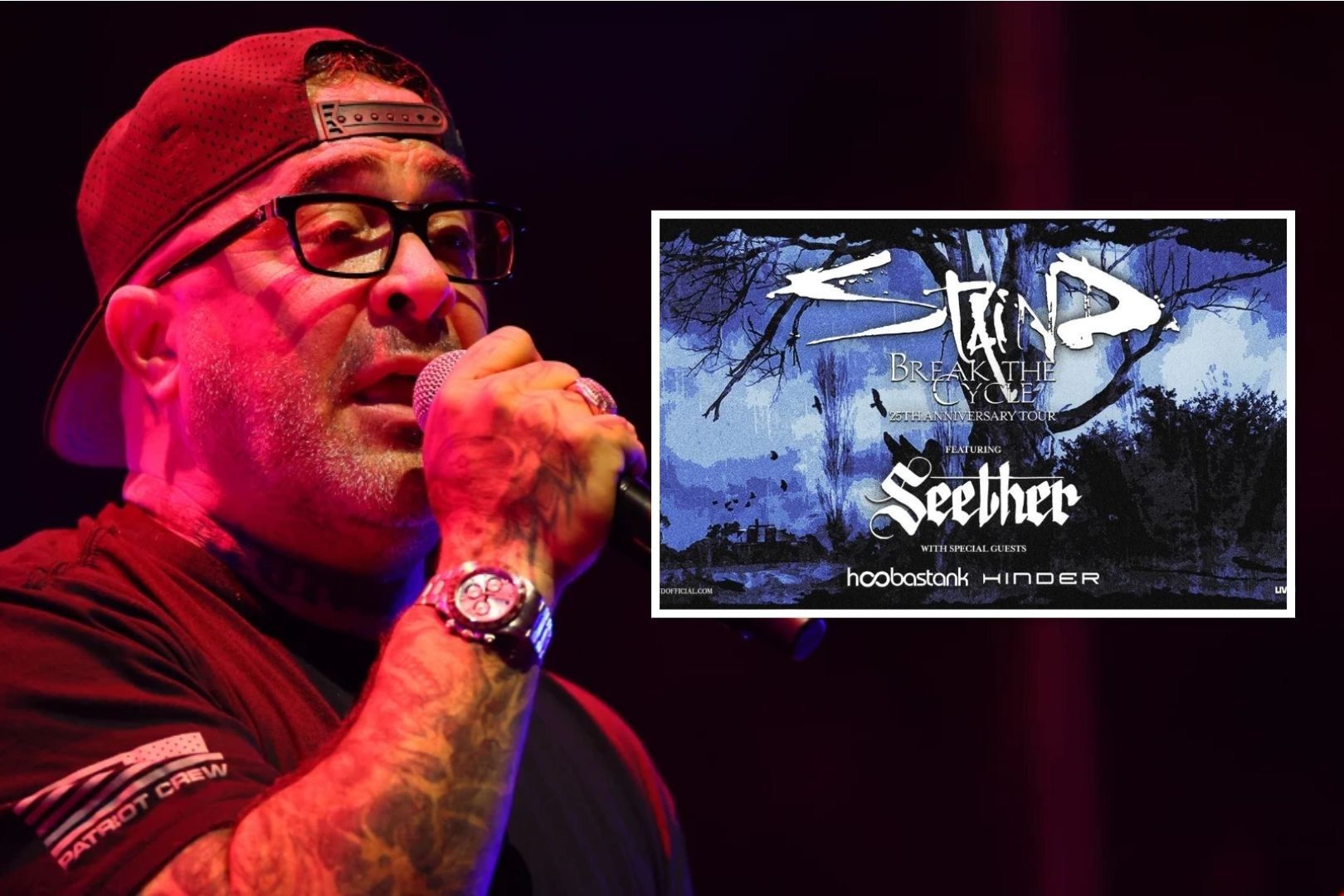 Featured image Staind Break the Cycle 25th Anniversary Tour