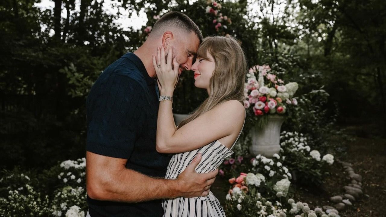 Featured image Travis Kelce reveals Taylor Swift wedding and Adam Sandler ceremony details