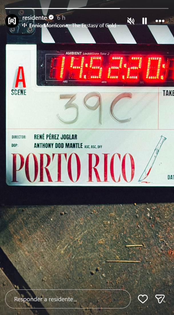 Featured image Residente Hints Filming Started on Bad Bunny Movie Porto Rico