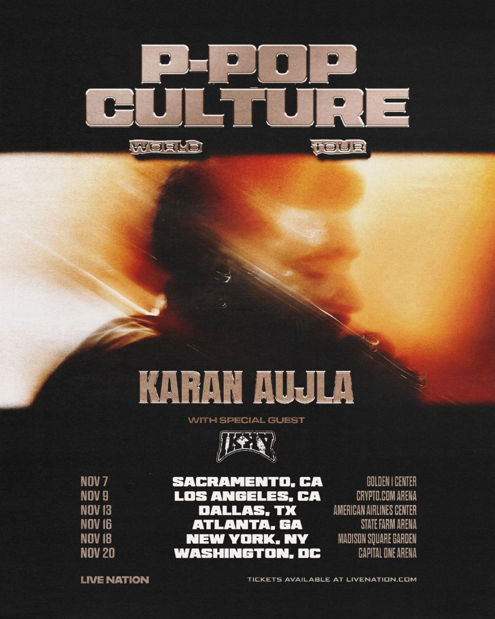 Featured image Karan Aujla reveals 2026 US dates for PPop tour