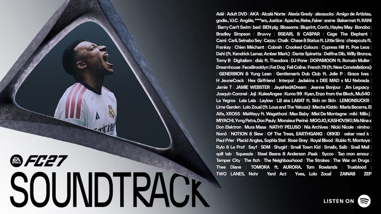 Featured image EA FC 27 Soundtrack Reveal Interpol War on Drugs The Strokes