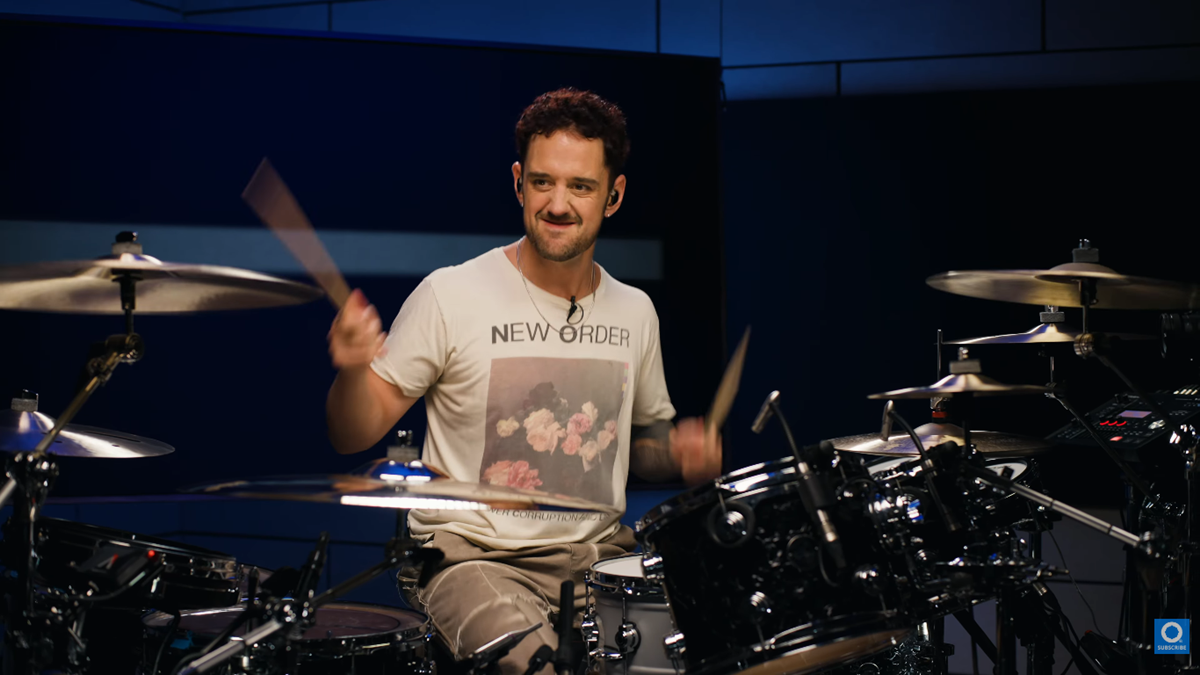 Featured image Linkin Park Drummer Plays Iron Maiden Classic First Time