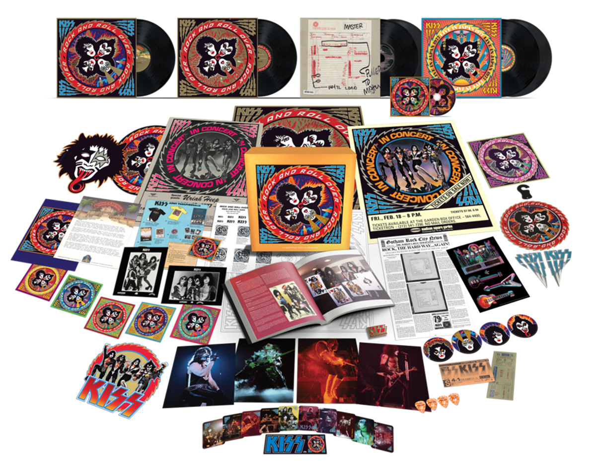 Featured image KISS 50th Anniversary Box Set with 100 Rare Rock Tracks